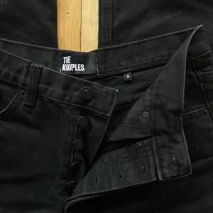 The Kooples Black Straight Leg Jeans